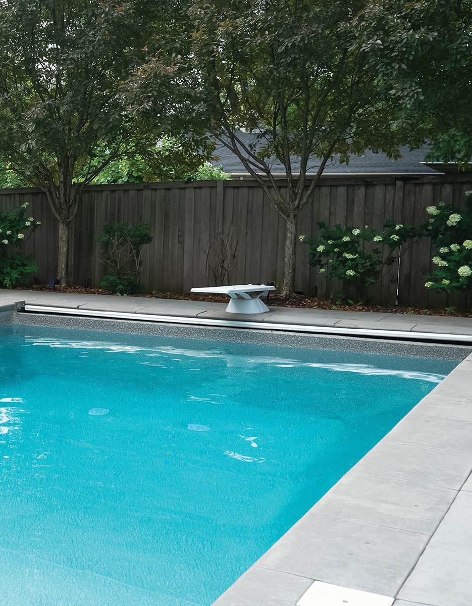 Vinyl Liner with diving board